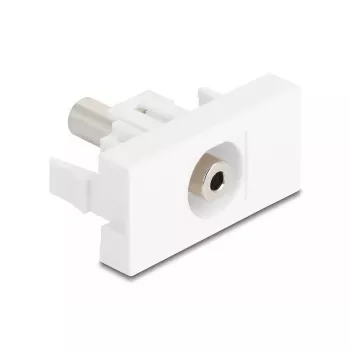 Gniazdo DeLOCK 90848 2 x 3,5 mm wtyk Biały