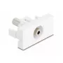 Gniazdo DeLOCK 90848 2 x 3,5 mm wtyk Biały