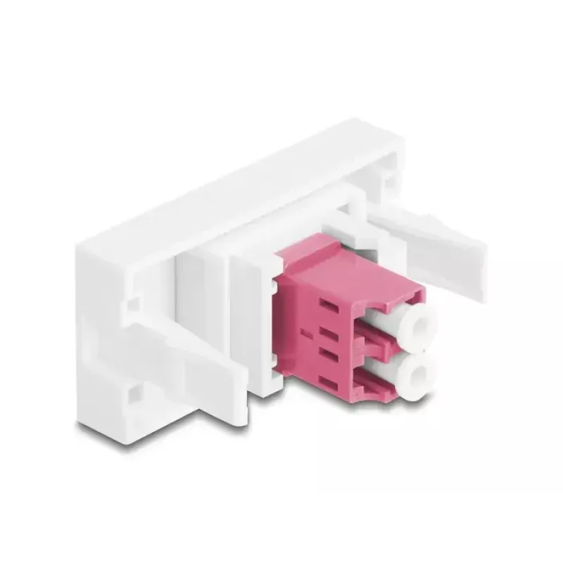 Adapter światłowodowy DeLOCK 90846 LC wielomodowy 1 szt. fioletowo-biały