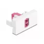 Adapter światłowodowy DeLOCK 90846 LC wielomodowy 1 szt. fioletowo-biały