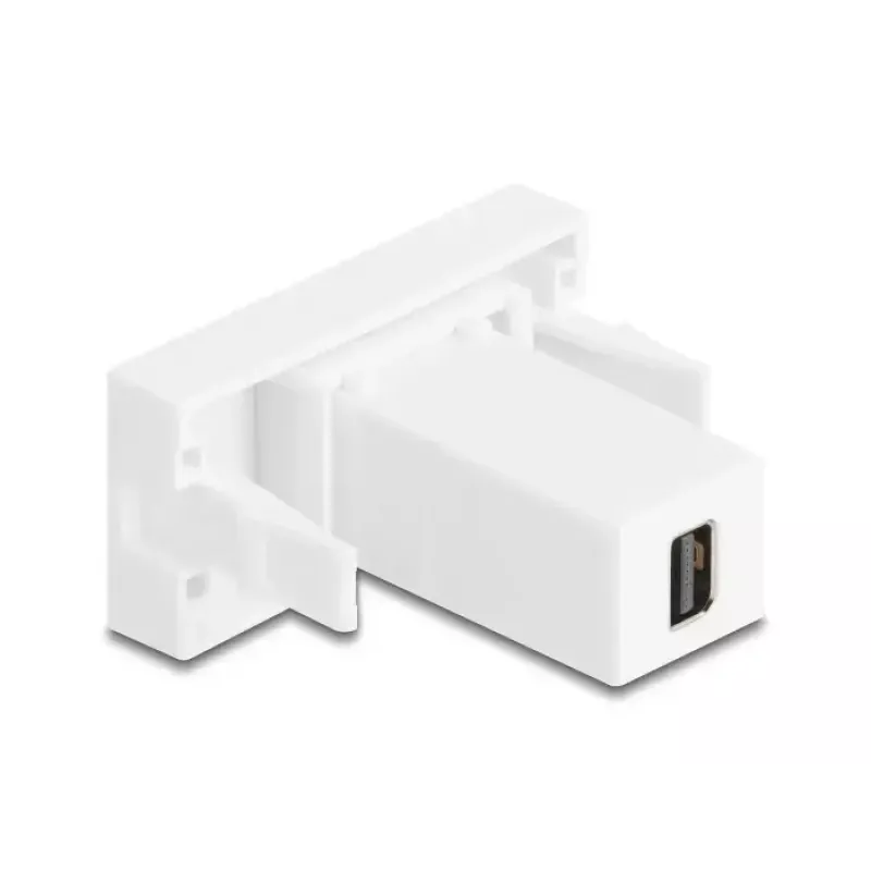 DeLOCK 90842 Gniazdo Mini DisplayPort, biały, męski na męski