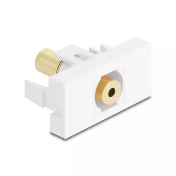 Gniazdo DeLOCK 90841 2 x 3,5 mm męskie męskie białe