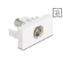 DeLOCK keystone module 90855 BNC BNC biały 22.5mm 45mm 33mm