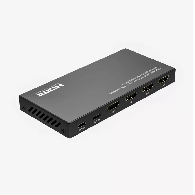 Przełącznik HDMI MicroConnect MC-USBCHDMISWITCH0401-8K Rozdzielczość 8K