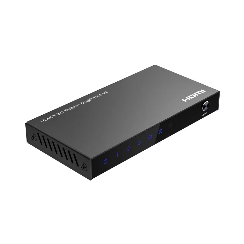 Przełącznik HDMI MicroConnect MC-HDMISWITCH0301-8K 8K 60Hz 4:4:4