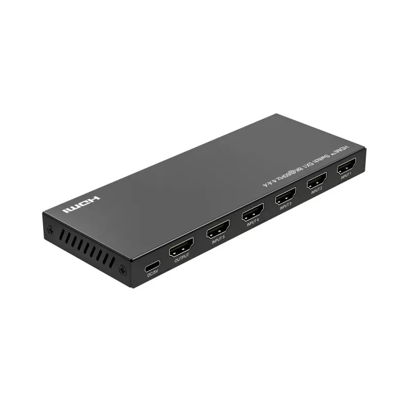 Przełącznik HDMI MicroConnect MC-HDMISWITCH0501-8K 8K Rozdzielczość