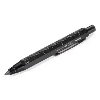Ołówek automatyczny TROIKA ZIMMERMANN 5,6 mm HB czarny mosiądz