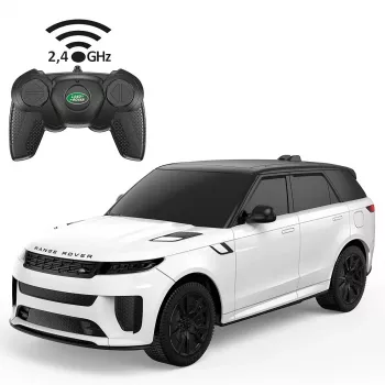 Samochód zdalnie sterowany Jamara Range Rover Sport SV — biały, waga 0,2 kg, zalecany wiek 6+