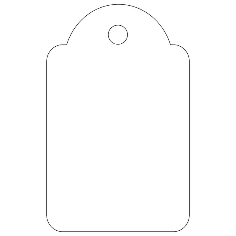 Etykiety APLI 00390 500 szt. Białe Prostokątne 2,2x3,5 cm