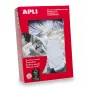 Etykiety APLI 00390 500 szt. Białe Prostokątne 2,2x3,5 cm