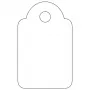APLI 07009 etykieta nieprzylepna 200 szt. biała prostokąt 1,5x2,4 cm