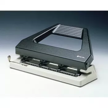 Rexel V430 dziurkacz 4-otworowy czarny, 30 arkuszy, Czarny, Szary, Metal, 6 mm, 1,71 kg, 209 mm