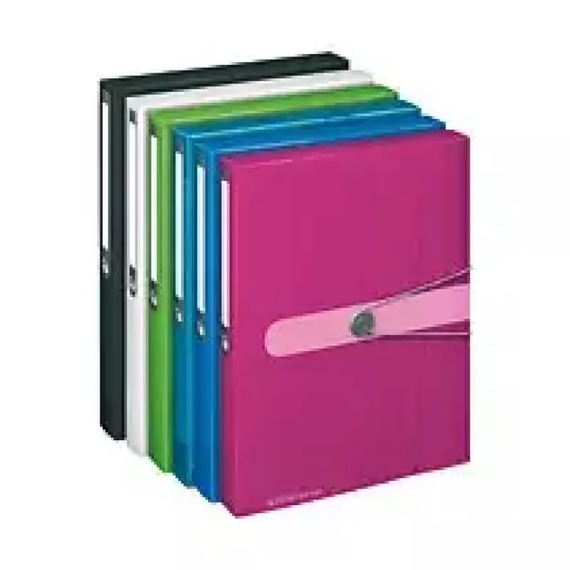 Folder Herlitz Polipropylen (PP) Niebieski Transparentny A4 11206141