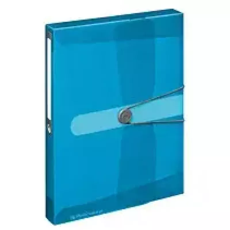 Folder Herlitz Polipropylen (PP) Niebieski Transparentny A4 11206141