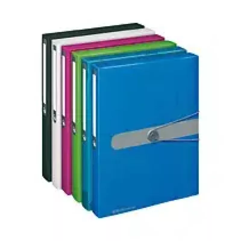 Folder Herlitz Polipropylen (PP) Niebieski Transparentny A4 11206141