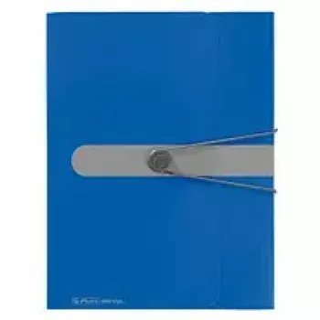 Teczka polipropylenowa (PP) Herlitz 11206125 niebieska A4
