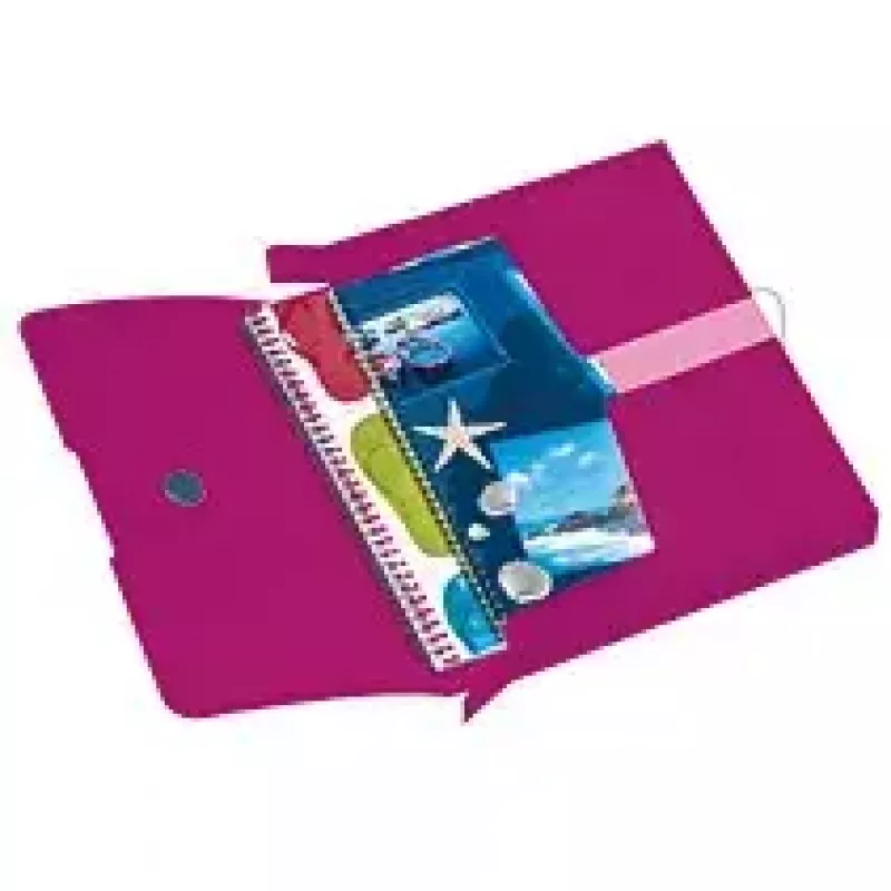 Folder Herlitz 11216397 Polipropylen (PP) bordowy A4