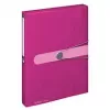 Folder Herlitz 11216397 Polipropylen (PP) bordowy A4