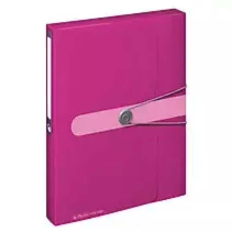 Folder Herlitz 11216397 Polipropylen (PP) bordowy A4