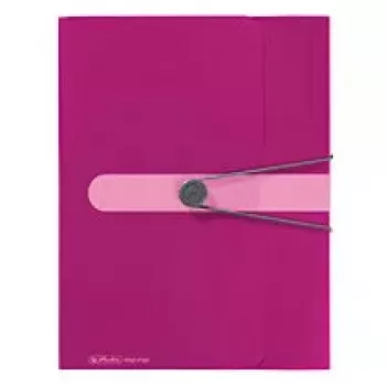Folder Herlitz 11216397 Polipropylen (PP) bordowy A4