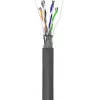 Kabel sieciowy Goobay CAT 5e SF/UTP Szary 305m