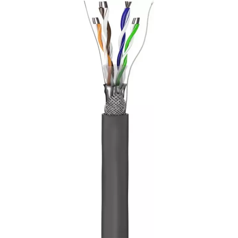 Kabel sieciowy Goobay CAT 5e SF/UTP Szary 305m