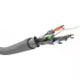 Kabel sieciowy Goobay CAT 6 S/FTP PiMF szary 305 m