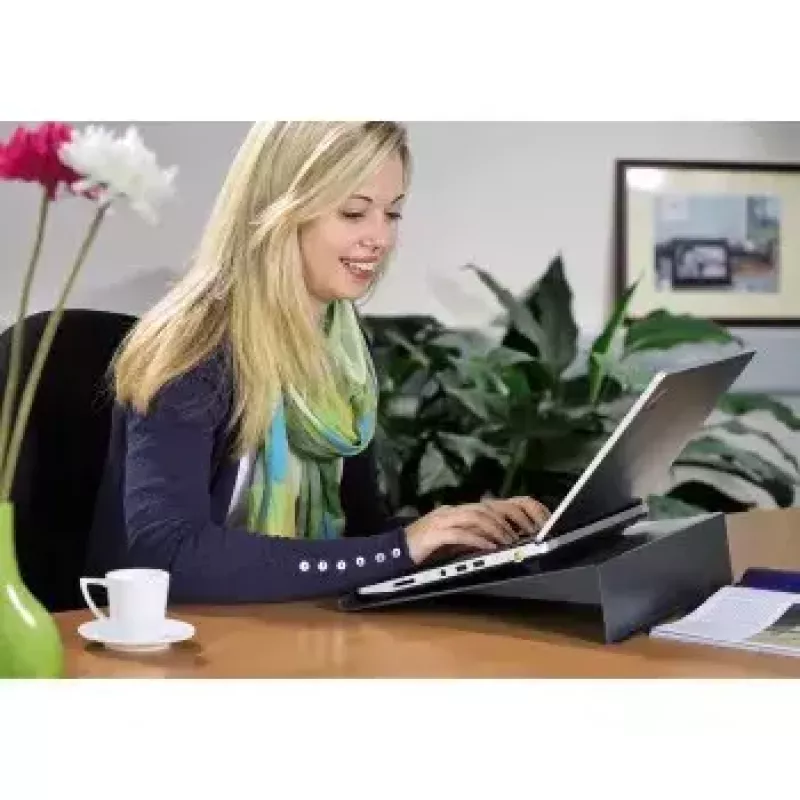 Hama 00053073 podstawka pod laptopa Czarny 46,7 cm (18,4 cala)