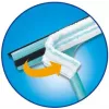 Leifheit 51325 Cover do mycia okien i ram Cleaner L