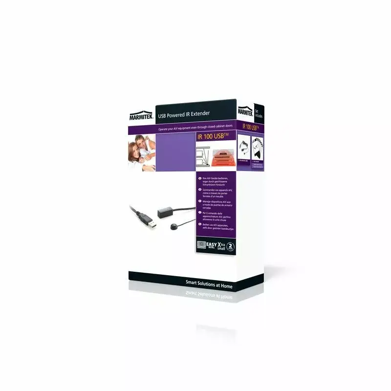 Marmitek IR 100 USB - przedłużacz podczerwieni - zasilany przez USB - 1 urządzenie