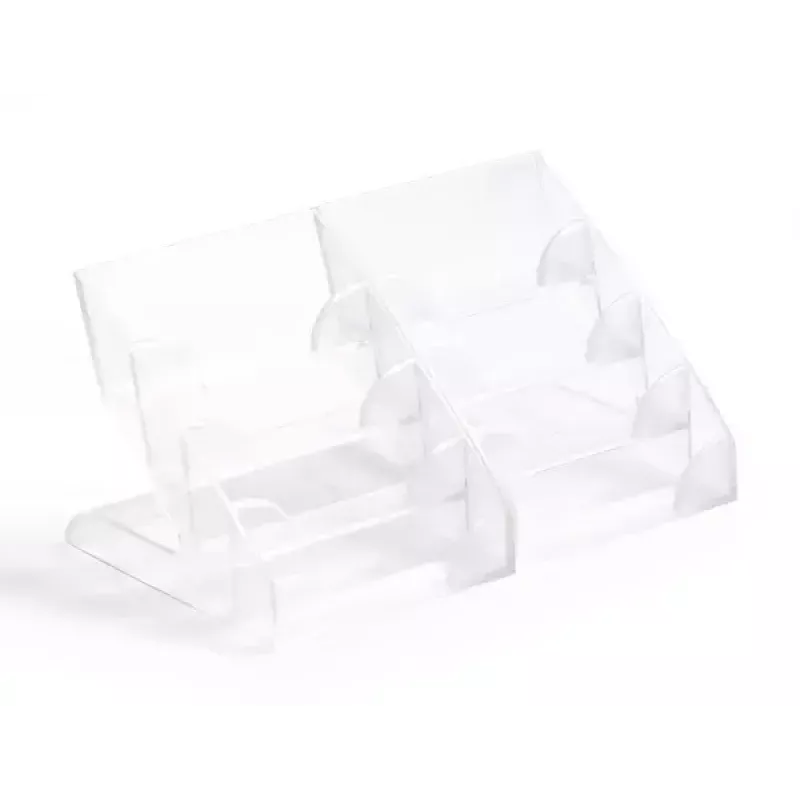 Pojemnik na wizytówki Durable 2439 plastikowy przezroczysty na 240 wizytówek