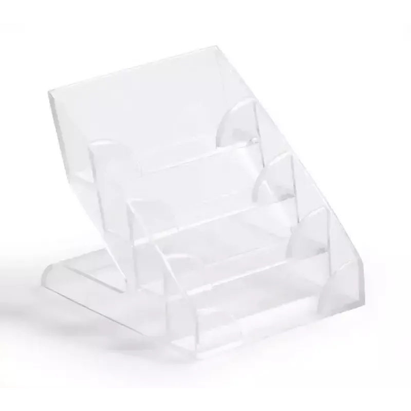 Pojemnik na wizytówki Durable 2439 plastikowy przezroczysty na 240 wizytówek