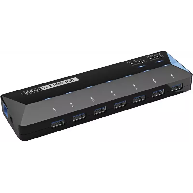 Koncentrator interfejsów USB 3.2 Gen 1 Renkforce RF-3806034