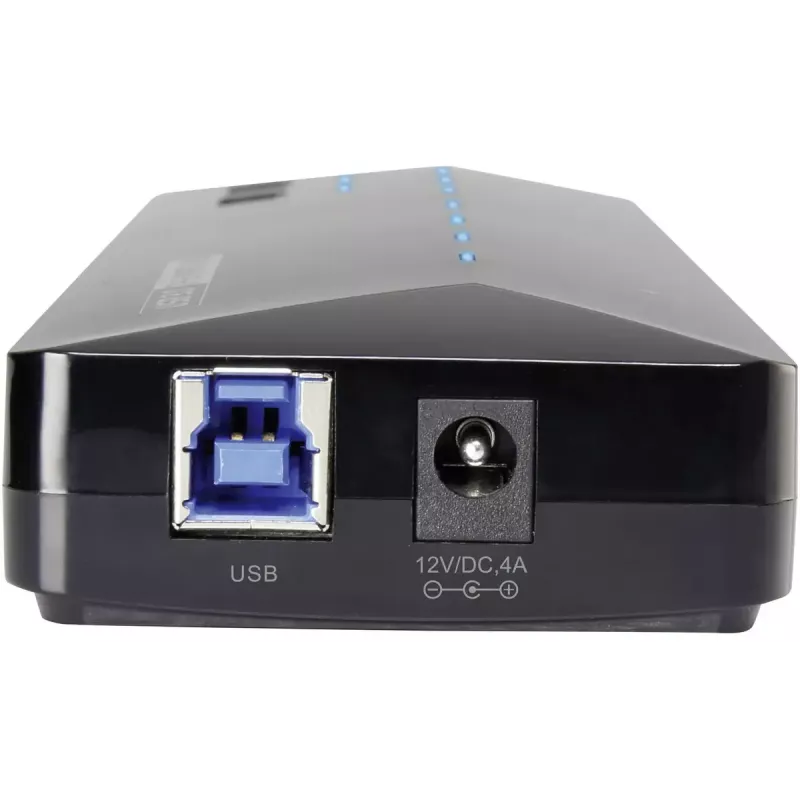 Koncentrator interfejsów USB 3.2 Gen 1 Renkforce RF-3806034