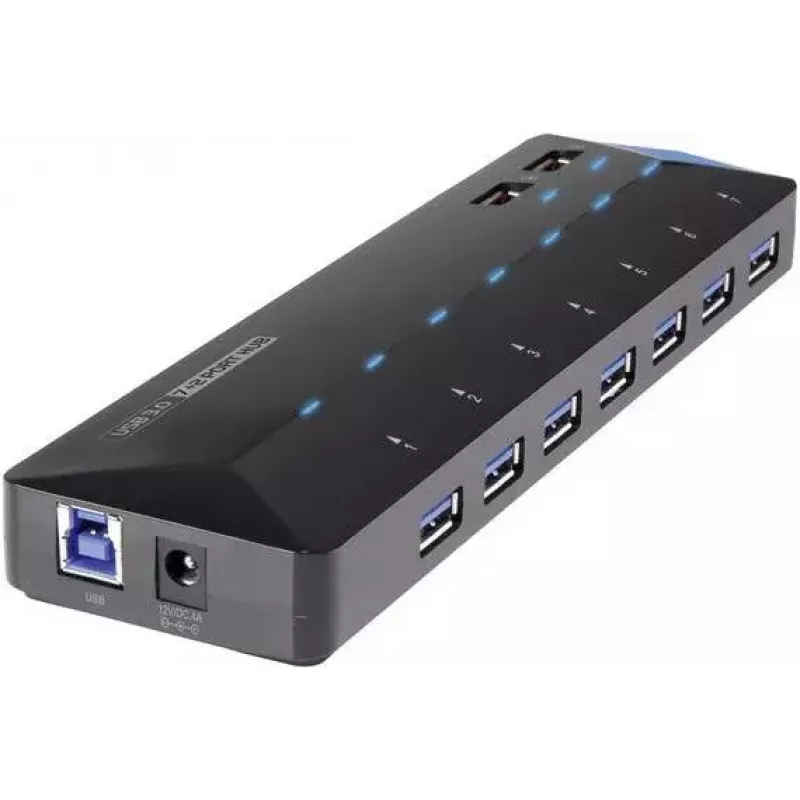 Koncentrator interfejsów USB 3.2 Gen 1 Renkforce RF-3806034
