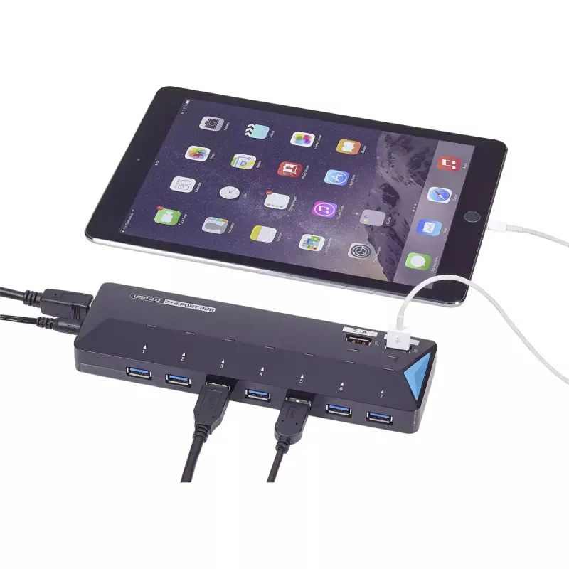 Koncentrator interfejsów USB 3.2 Gen 1 Renkforce RF-3806034
