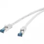 Kabel sieciowy Renkforce RF-4145295 15m Cat6a S/FTP Szary