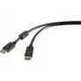Kabel DisplayPort Renkforce RF-4212201 1.8 m Czarny