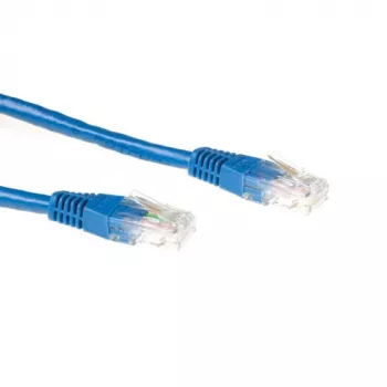 ACT niebieski 10-metrowy kabel krosowy U/UTP CAT6A ze złączami RJ45