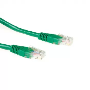 ACT zielony 7 metrów U/UTP CAT6A kabel krosowy ze złączami RJ45