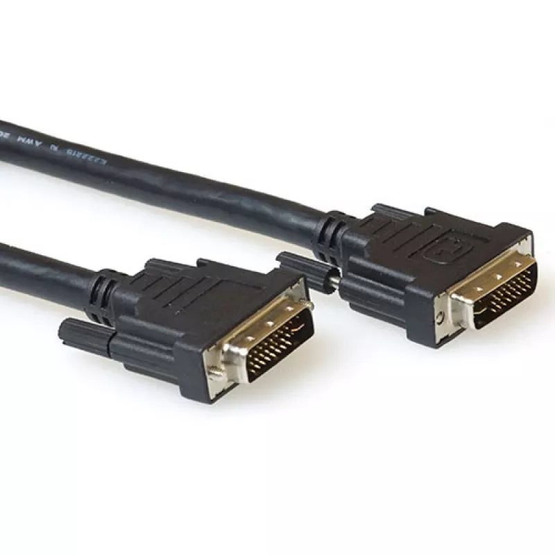Kabel DVI-I Dual Link męsko-męski 1,50 m ACT AK3953