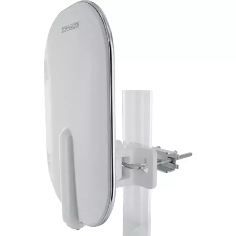 Antena zewnętrzna Schwaiger DTA4000 011 36 dB Biała Kabel 8,5 m