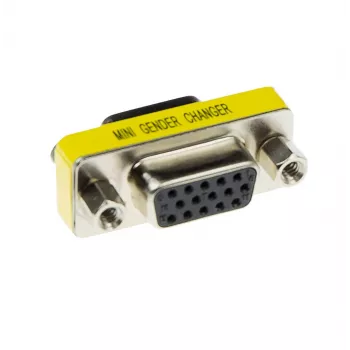 ACT High Density D-sub Adapter 15-stykowe żeńskie na 15-stykowe żeńskie