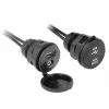Kabel USB DeLOCK 85719 2 m USB A Czarny