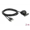 Kabel USB DeLOCK 85719 2 m USB A Czarny