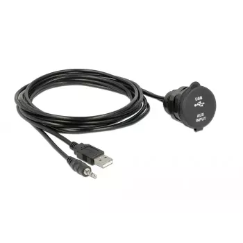 Kabel USB DeLOCK 85719 2 m USB A Czarny
