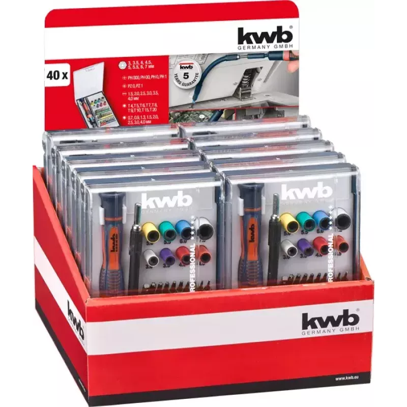 Zestaw bitów wkrętakowych KWB 115700 30 szt.