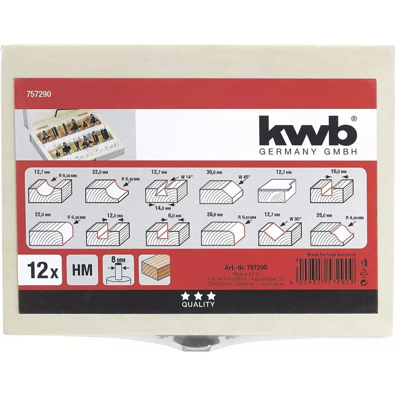 Frez trzpieniowy KWB 757290