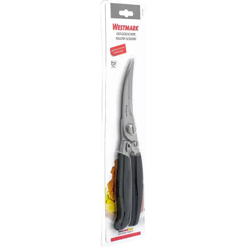 Nożyce kuchenne Westmark 13722280 240 mm Czarne Stal nierdzewna Do drobiu