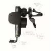 Samochodowa ładowarka bezprzewodowa i uchwyt SWISSTEN W2-AV5, ładowanie Qi 15W, kabel Micro USB 1,2 m